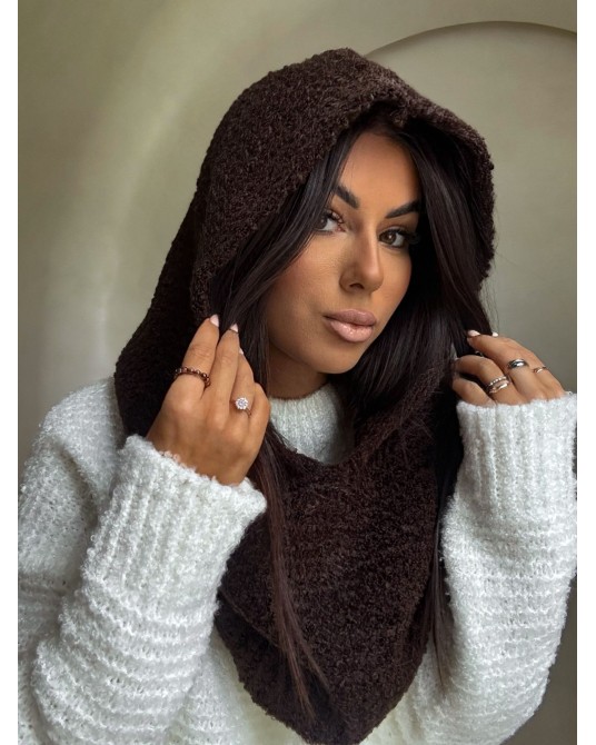 CZEKOLADOWA BALACLAVA ▪️50 % wełna