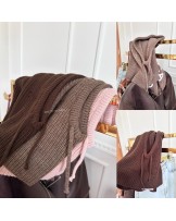 KOMIN Z KAPTUREM ▪️baklawa KOLORY z wełną