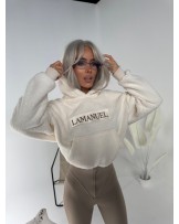 BLUZA TEDDY ▪️ecru