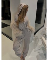 DZIANINOWY KOMBINEZON ▪️Mokka