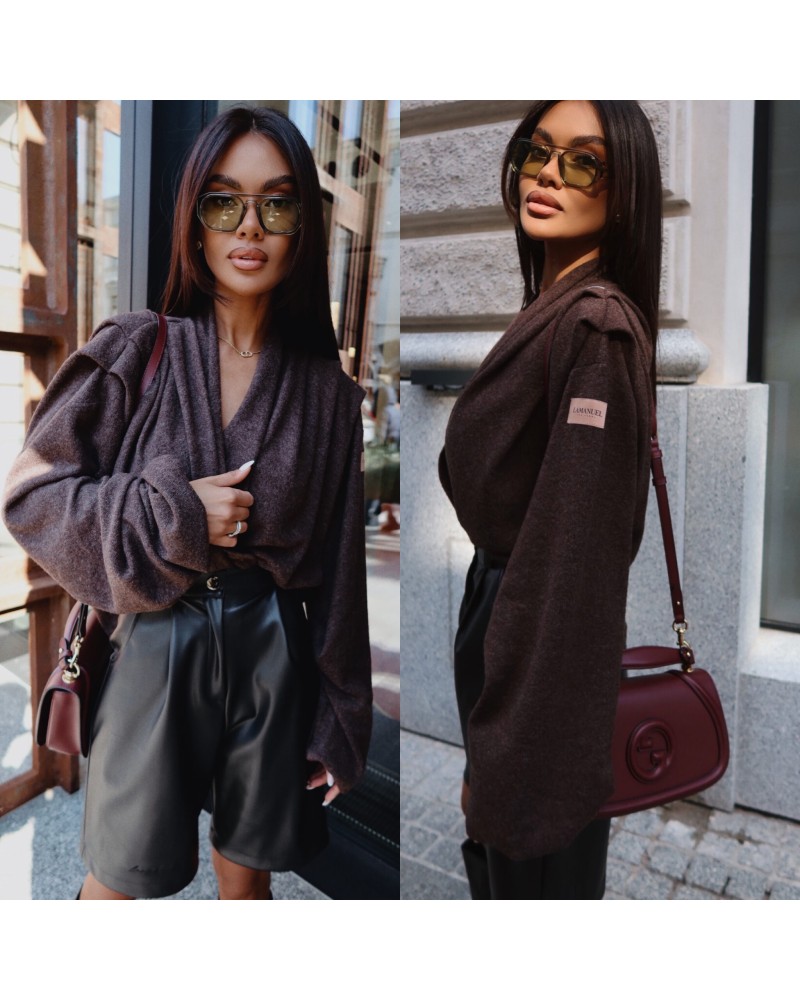 CZEKOLADOWY SWETER ▪️model Limited