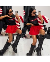 PLISOWANE SPODNICO SPODENKI ▪️czerwone