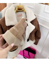 SKÓRZANE ŚNIEGOWCE ▪️brąz