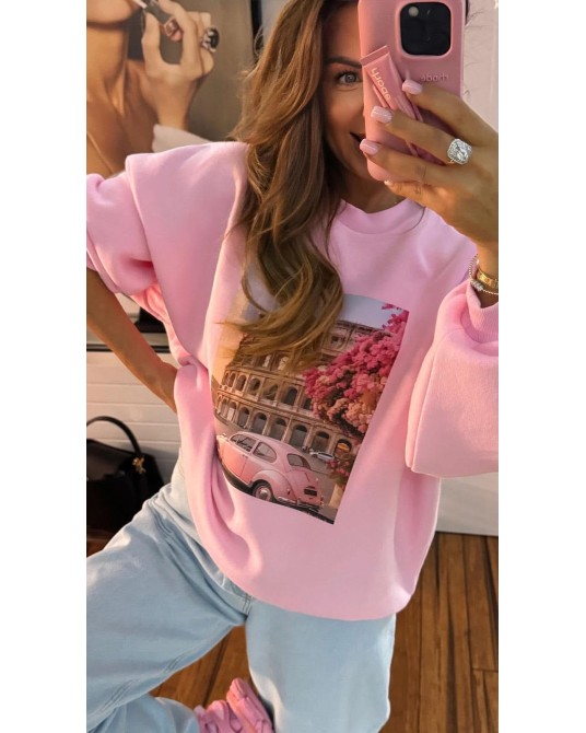 BLUZA ROMA ▪️różowa