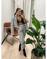 SPODNIE LOGO ▪️MILLA SZARE