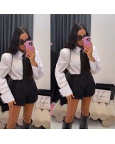 BIAŁA KOSZUL la milla ▪️z krawatem