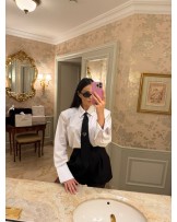 BIAŁA KOSZUL la milla ▪️z krawatem