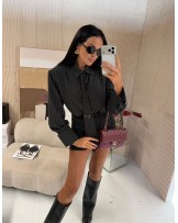 CZARNA  KOSZULA la milla ▪️z krawatem