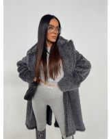 GRAFITOWY PŁASZCZ ▪️alpha WINTER