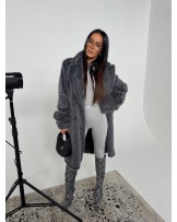 GRAFITOWY PŁASZCZ ▪️alpha WINTER