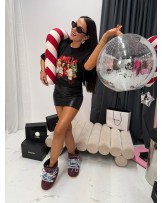 T▪️shirt la milla CHRISTMAS czarny