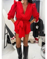 STYLOWY KOMBINEZON ▪️czerwony