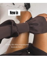 SATYNOWA KOSZULA ▪️dzwoneczek BRAZ