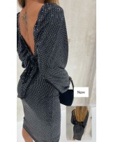 POŁYSKUJĄCY KOMPLET BLINK ▪️z spódnica