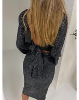 POŁYSKUJĄCY KOMPLET BLINK ▪️z spódnica