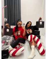 T▪️shirt la milla CHRISTMAS czerwony