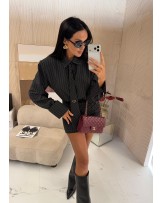 CZARNA  KOSZULA la milla ▪️z krawatem