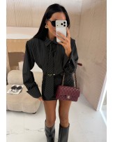 CZARNA  KOSZULA la milla ▪️z krawatem