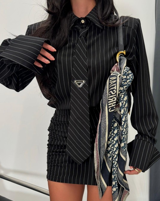 MINI SPÓDNICZKA Z MARSZCZENIEM ▪️