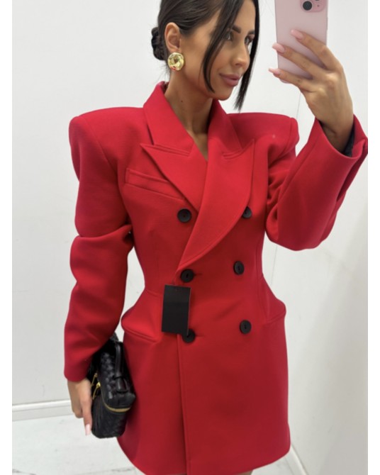 MARYNARKO SUKIENKA ▪️CZERWONA  Luxury