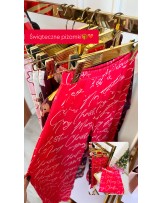 ŚWIĄTECZNA PIŻAMKA ▪️CZERWONA CHRISTMAS