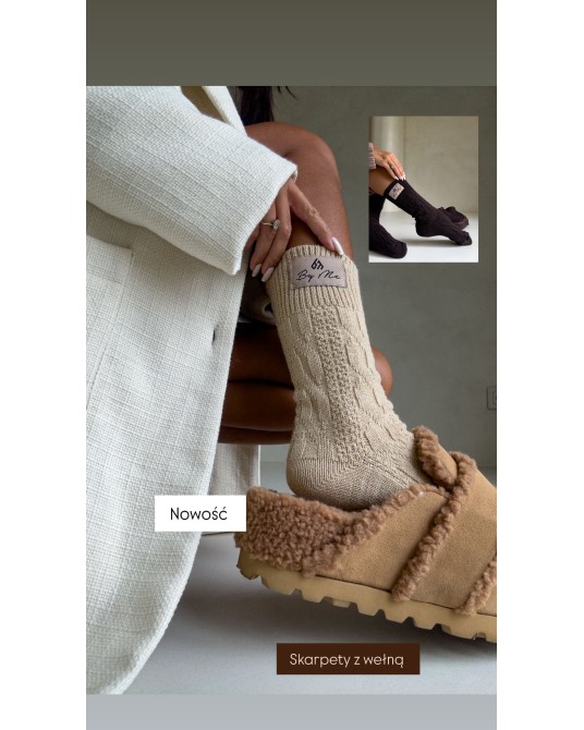 SKARPETY Z WEŁNĄ ▪️kolory