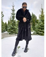PŁASZCZ LONG BEAR CZARNY