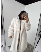 ŚMIETANKOWY PŁASZCZ ▪️alpha WINTER