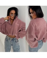 BLUZA WARM ▪️POLAR różowa