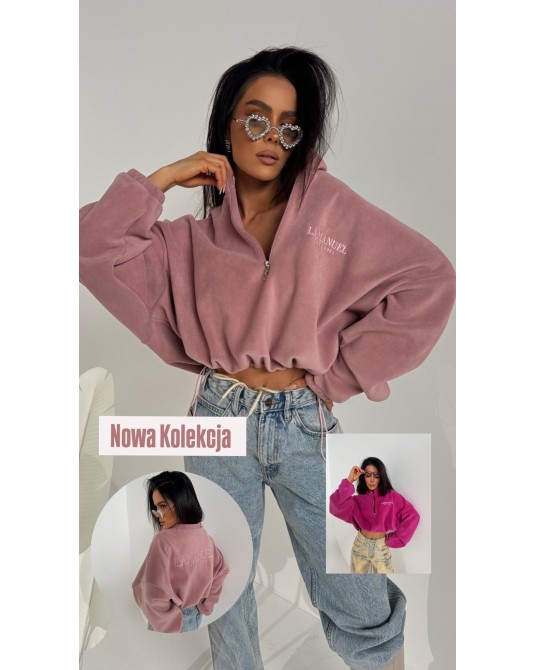 BLUZA WARM ▪️POLAR różowa
