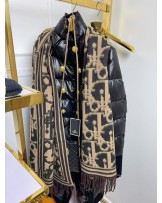 PIKOWANY PŁASZCZ PUCHOWY BALMAIN 