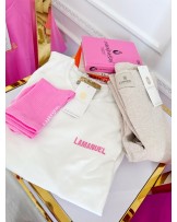 SKARPETKI L.M ▪️Różowe