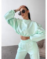 KOMPLET  BAWEŁNIANY ▪️miętowy