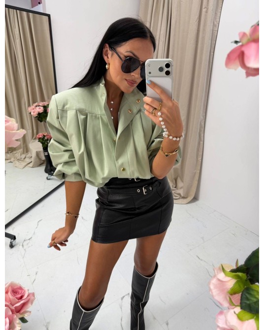 STYLOWA KURTKA BOMBERKA ▪️PISTACJA