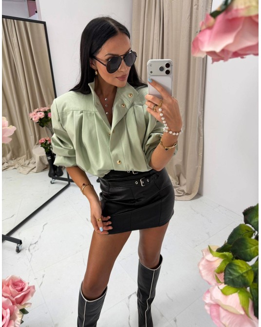 STYLOWA KURTKA BOMBERKA ▪️PISTACJA