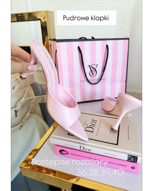 STYLOWE KLAPKI RÓŻOWE   ▪️