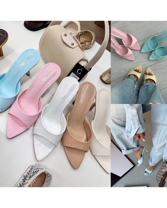 STYLOWE KLAPKI TURKUSOWE    ▪️