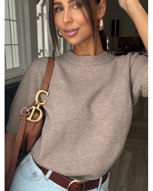 SWETER CAPPUCINO ▪️wełna merino