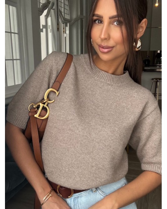 SWETER CAPPUCINO ▪️wełna merino