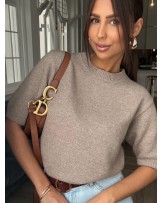 SWETER CAPPUCINO ▪️wełna merino