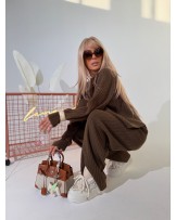 SWETERKOWY KOMPLET ▪️czekoladowy