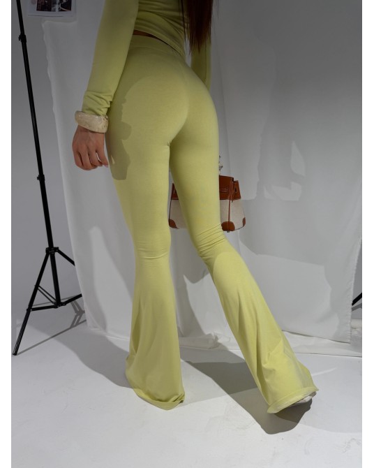 LEGGINSY DZWONY ▪️BESTCELLER LIMONKA