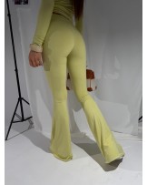 LEGGINSY DZWONY ▪️BESTCELLER LIMONKA