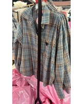 KOSZULA W KRATĘ ▪️błękitna  SPRING COLLECTION