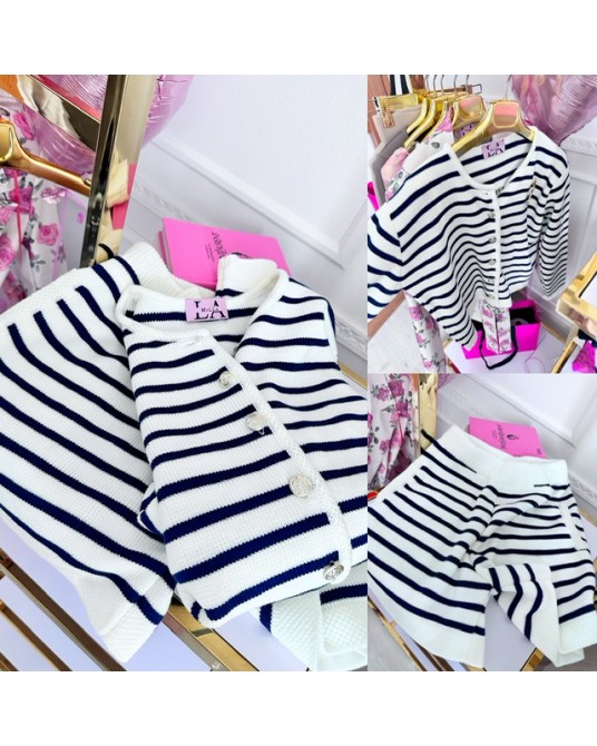 DZIANINOWY KOMPLET PASKI ▪️PREMIUM