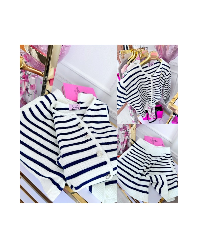 DZIANINOWY KOMPLET PASKI ▪️PREMIUM