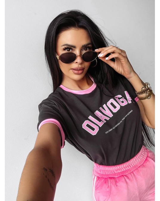 KOSZULKA LEMON LOGO ▪️Grafit