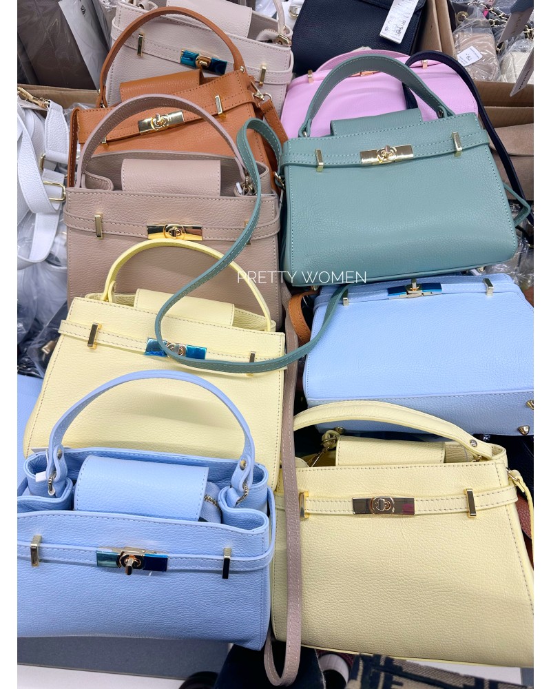 SKÓRZANA średnia  TOREBKA ▪️KOLORY