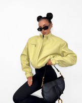 STYLOWA KURTKA LIMONKA SKÓRZANA ▪️