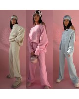 SWETERKOWY KOMPLET ▪️SPRING RÓŻOWY